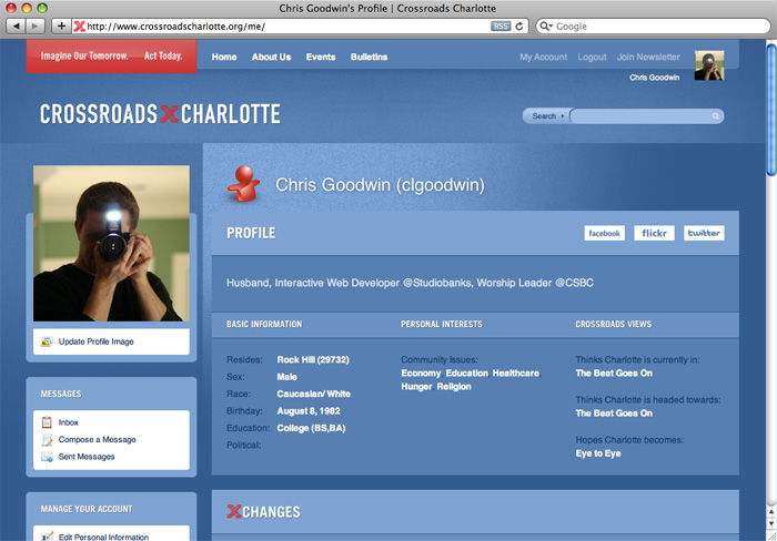 Crossroads Charlotte - project screenshot